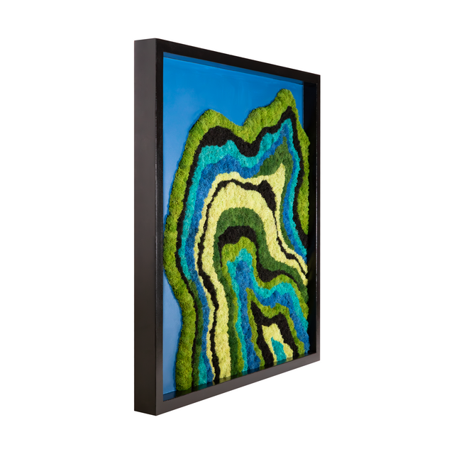 Geode Moss Art Frame