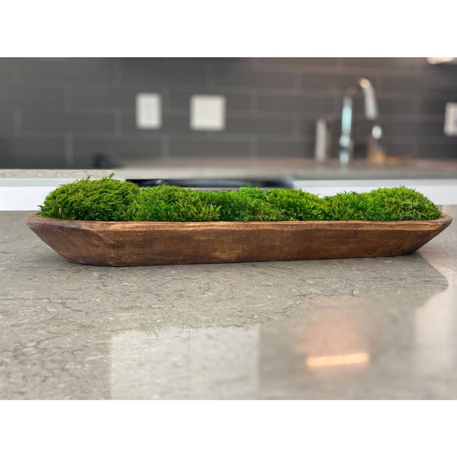 the savage way mood moss bowl in dining room